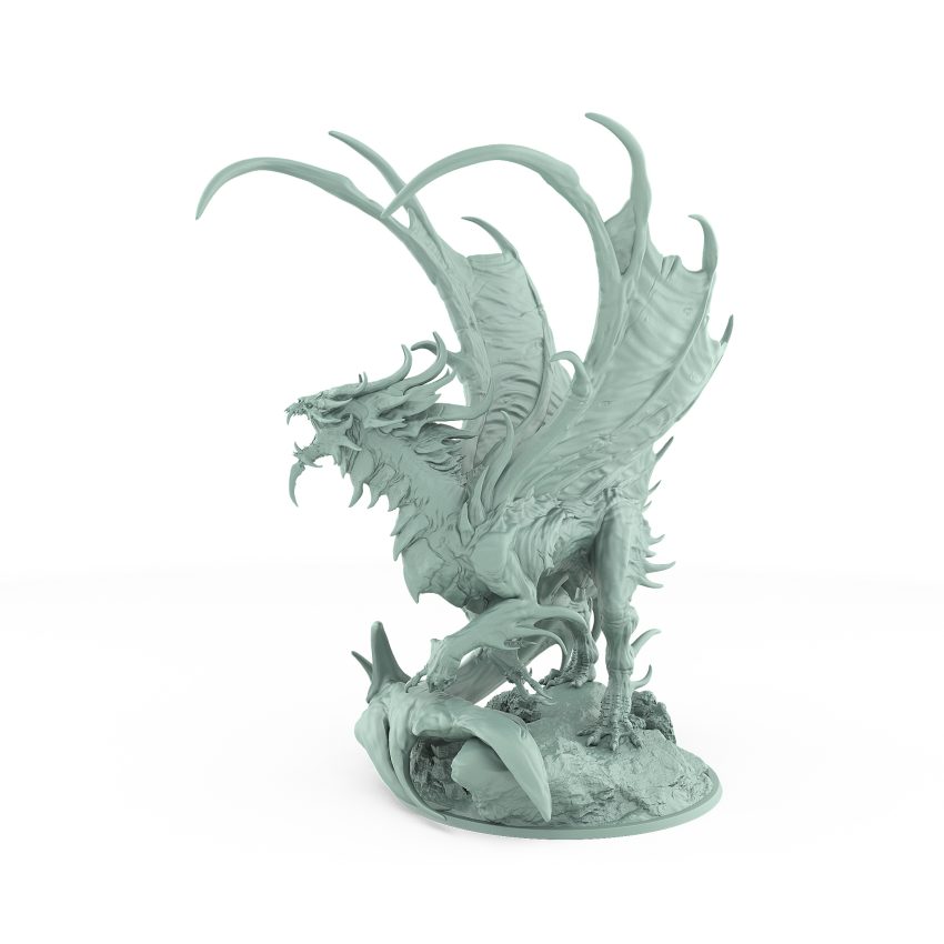 vampire elder dragon miniature gothic undead draconic boss model
