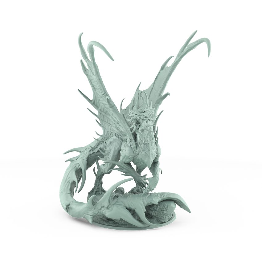 vampire elder dragon miniature gothic undead draconic boss model