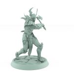 vampire axe knight miniature undead gothic armored vampire fighter