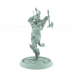 vampire knight charging with axe gothic undead warrior miniature