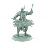 vampire knight drummer undead gothic war musician miniature