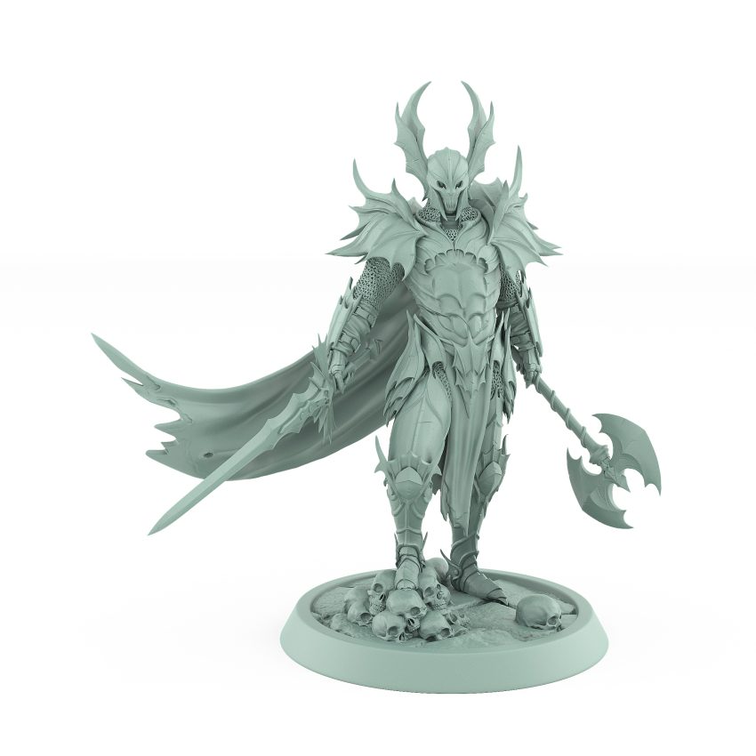 vampire general miniature gothic undead army commander challenge pose