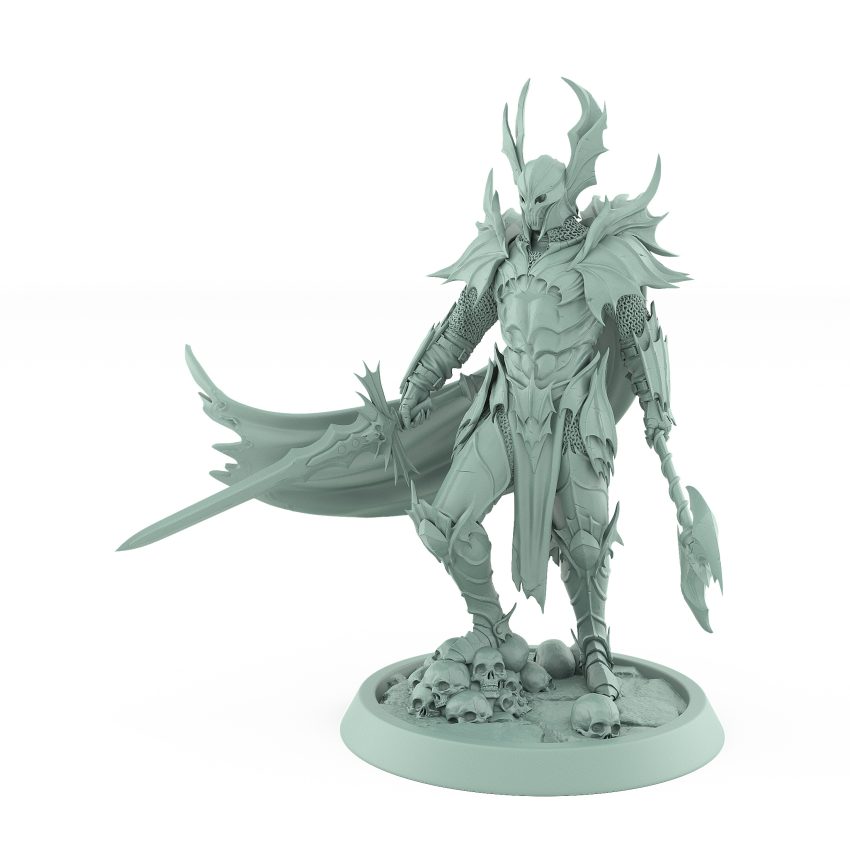 vampire general miniature gothic undead army commander challenge pose