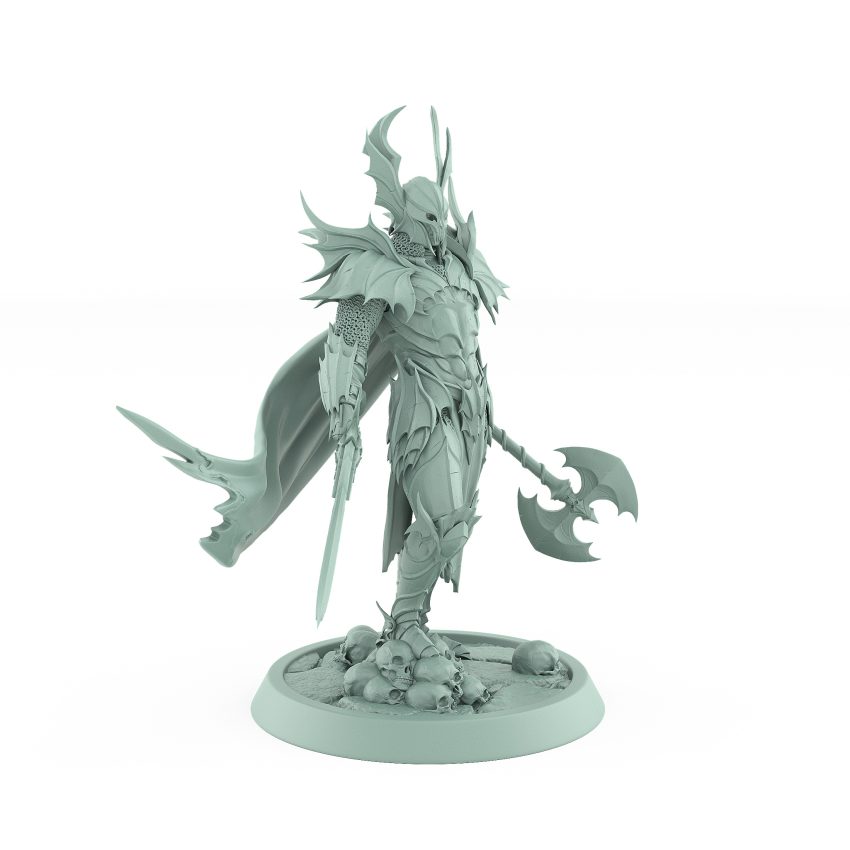 vampire general miniature gothic undead army commander challenge pose