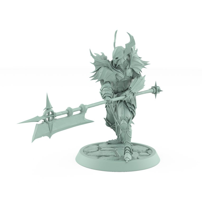 vampire general idle pose gothic blood knight undead warlord miniature