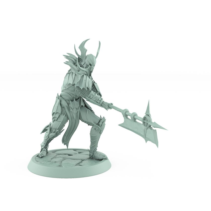 vampire general idle pose gothic blood knight undead warlord miniature