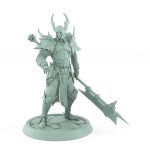 vampire general idle pose gothic blood knight undead warlord miniature