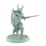 vampire knight sword block gothic undead fantasy miniature