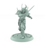 vampire knight sword shield defensive gothic undead miniature