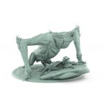 crawling vampire beast screaming bat horror miniature for dark fantasy