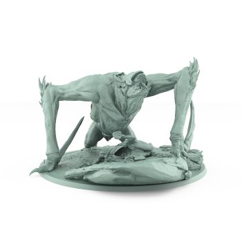 vampire knight sword windup miniature with shield undead fighter
