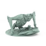 vampire knight sword windup miniature with shield undead fighter