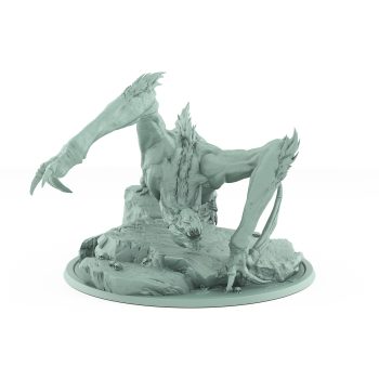 vampire crawling monster strike pose vampire army horror fantasy miniature