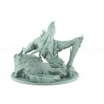 vampire crawling monster strike pose vampire army horror fantasy miniature