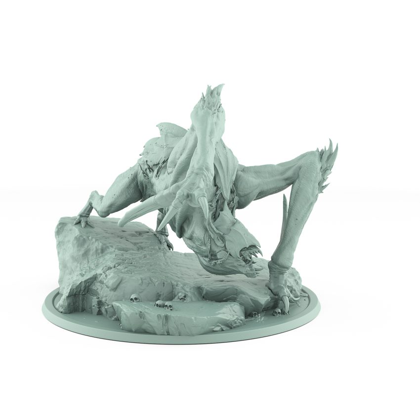 armored crawling vampire strike monster vampire army horror miniature