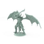 vampire general draven evernight winged helm sword miniature gothic undead warrior
