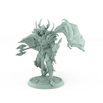 draven evernight vampire charging axe winged helm undead miniature