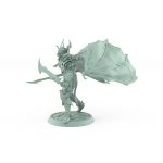 draven evernight vampire charging axe winged helm undead miniature