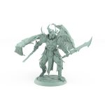 draven evernight vampire charging axe winged helm undead miniature