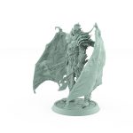 vampire lord draven evernight chief helm resin miniature gothic undead dual axe