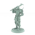 vampire miniature with greatsword undead noble warrior in gothic armor