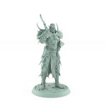 vampire miniature with greatsword undead noble warrior in gothic armor