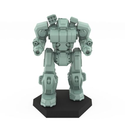 Hammerhand HMH-3D assault mech 3D printed wargaming miniature