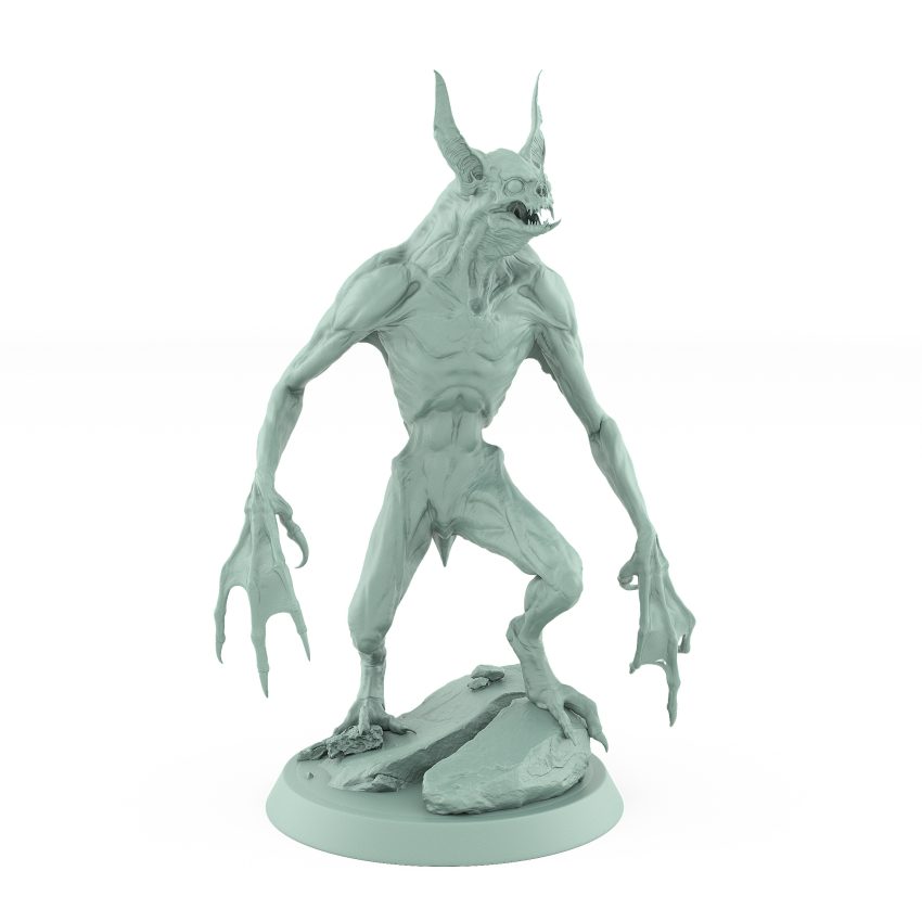 skeletal vampire lookout figure with long claws and horns from Order Immortalis Collection