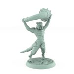 ratfolk rogue with claws extended in challenging pose plague of rouswarm fantasy miniature