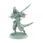 infantry rat rogue crouched in windup pose with dual blades plague of rouswarm