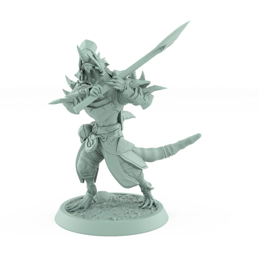 infantry rat rogue crouched in windup pose with dual blades plague of rouswarm