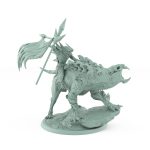 roaring plague rat mount armored with jagged spikes on battlefield base