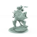 roaring plague beast mount with armored limbs and wild chitin spines