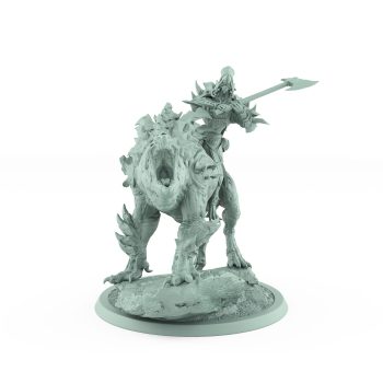 roaring plague beast mount with armored limbs and wild chitin spines