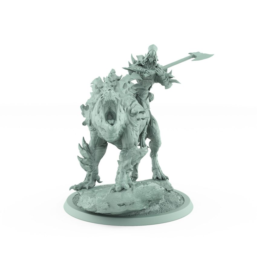 roaring plague beast mount with armored limbs and wild chitin spines