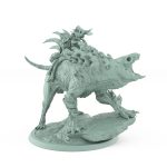 roaring plague beast mount with armored limbs and wild chitin spines