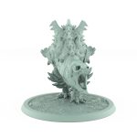 roaring plague rat mount carrying armored lancer ratfolk warrior