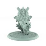 charging diseased rat mount covered in plague spikes ready for battle