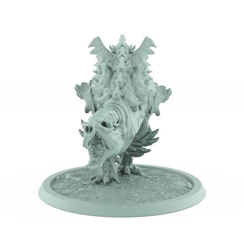 infantry rat barbarian attack stl plague of rouswarm warrior model fantasy