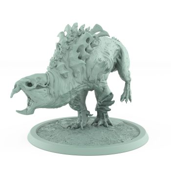 infantry rat barbarian attack stl plague of rouswarm warrior model fantasy