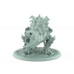 ratfolk priest riding mutated plague beast fantasy mount