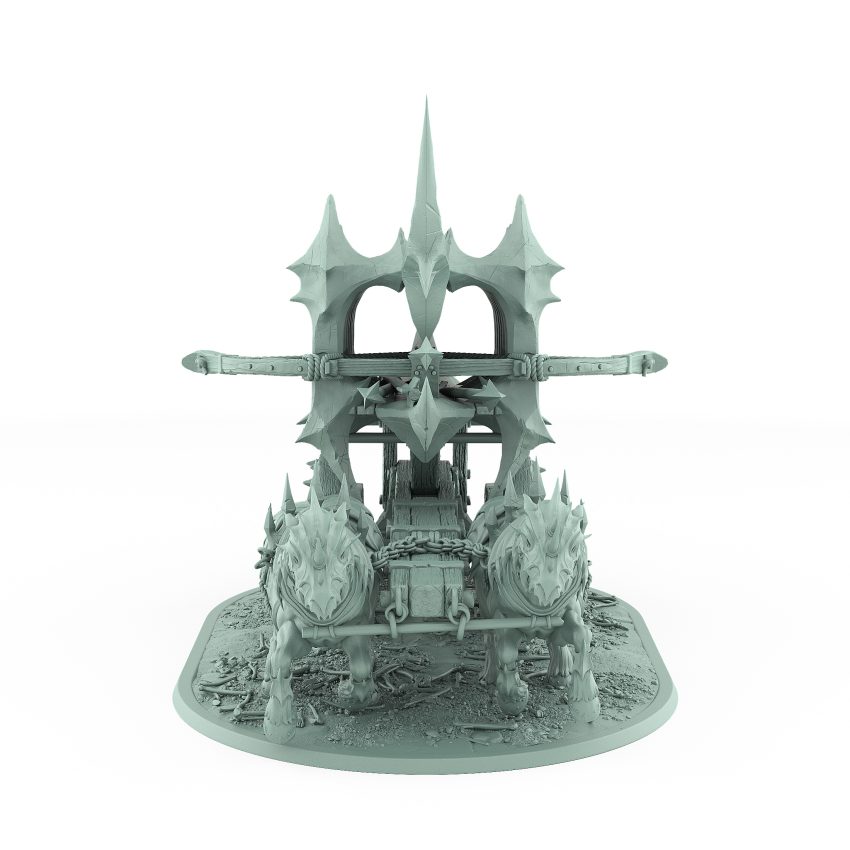 vampire creature clinging to stone pillar from Order Immortalis Collection