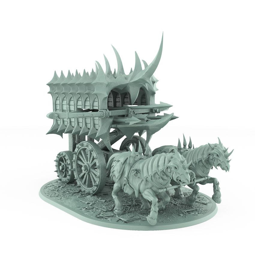 vampire creature clinging to stone pillar from Order Immortalis Collection