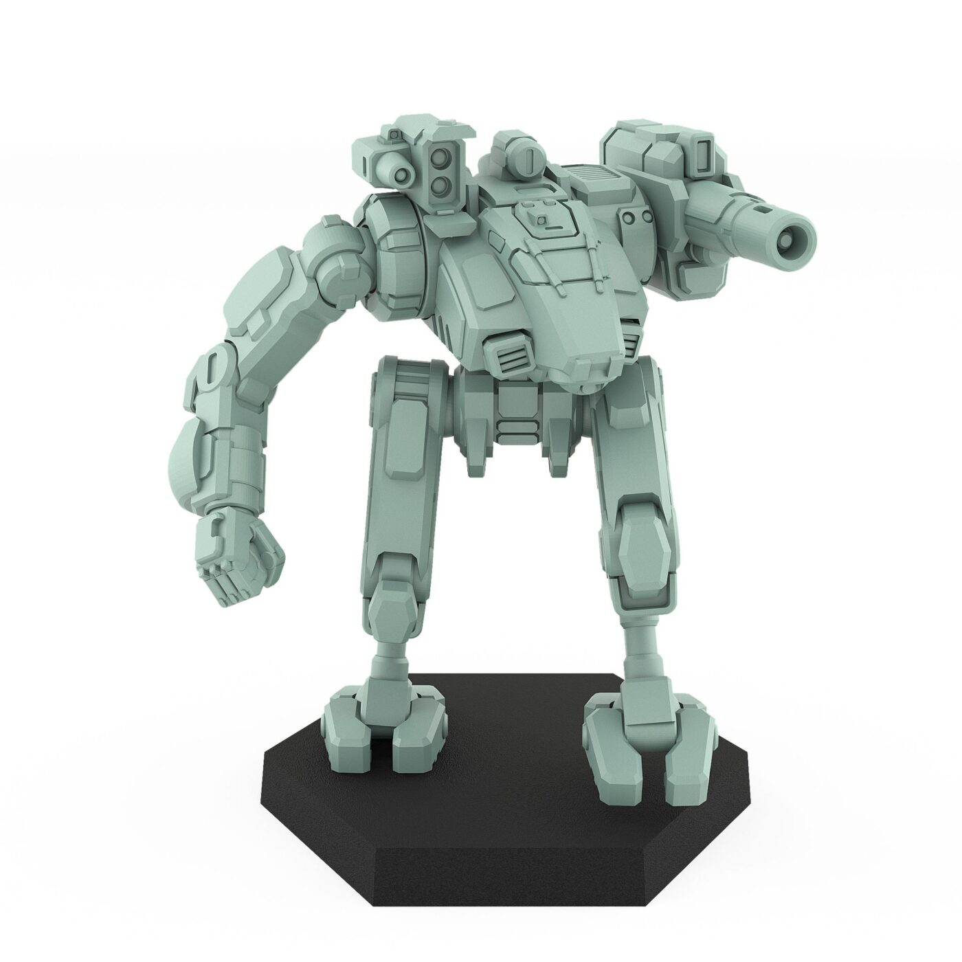 Sentinel STN-3KB medium mech wargaming 3D printed miniature