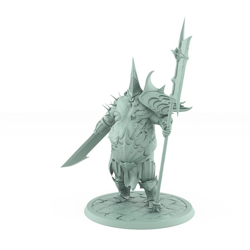 tormentor stand undead vampire guard armored polearm fighter order immortalis hero