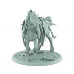 armored warhorse grim fantasy model from unchained collection perfect for dark cavalry