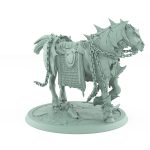 armored warhorse grim fantasy model from unchained collection perfect for dark cavalry