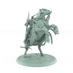 chainwrapped rearing fantasy warhorse unchained mount with gothic armor