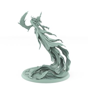 vampire queen floating female undead sorceress leader order immortalis