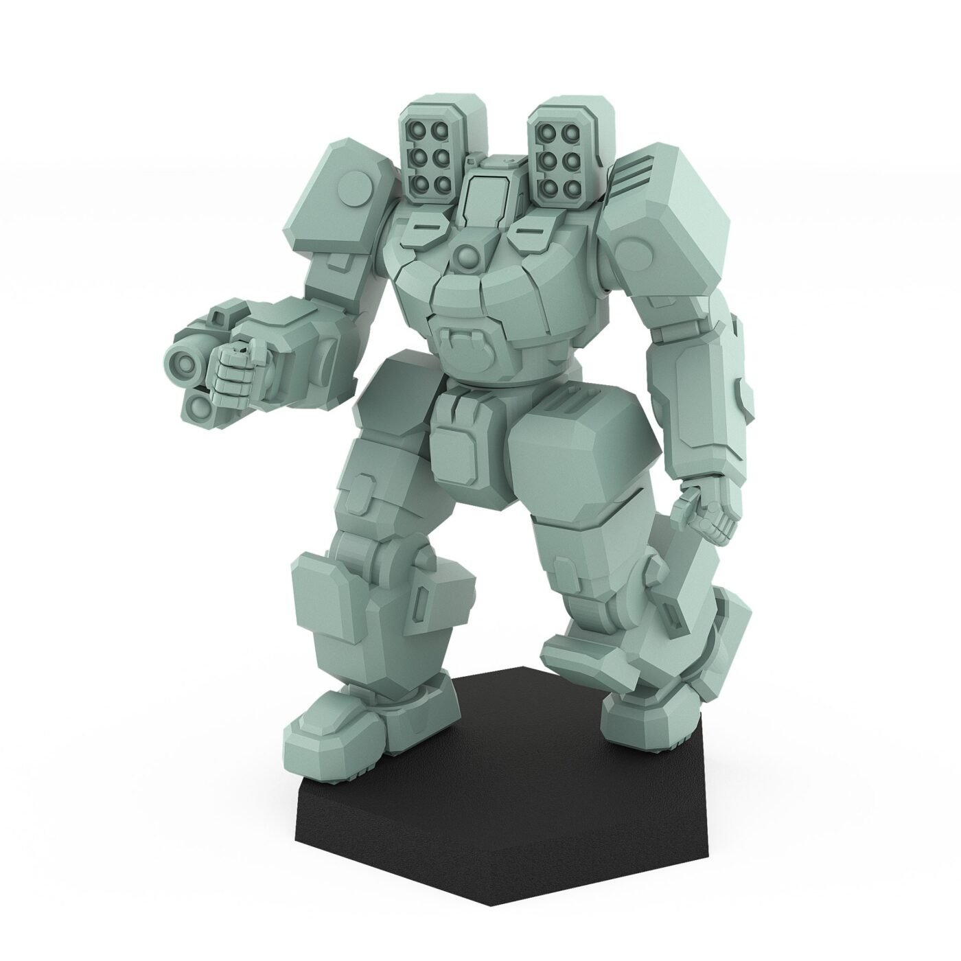 Wolverine 7K Inner Sphere medium mech 3D printed model